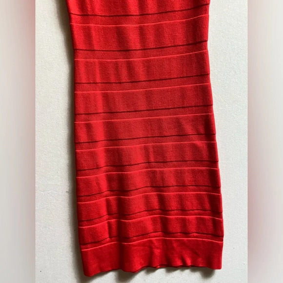 Mango stretchy bodycon red tank dress sz S - Picture 5 of 11